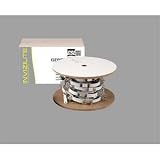 CSL Lighting INV20-6WT Invizilite Generation2 20FT Sockets and Cable Kit, White Cable with 6IN Space