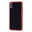 レイ・アウト iPhone XS ケース ハイブリッド [ TPU + ポリカーボネート ] レッド