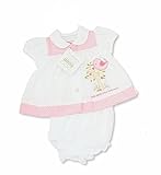 Baby Girls Gorgeous Summer WHITE Dress LITTLE BIRDY Design Inc Knickers - Newborn by KATIES PLAYPEN?