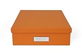 Bigsobox OSKAR  A4サイズ書類ボックス(オレンジ) 9451/525