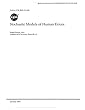 Stochastic Models of Human Errors