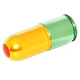 ロングタイプペイントボール／ BB 40mm Co2グレネードカートリッジ[Airsoft-ShooterShopキーホルダー付]