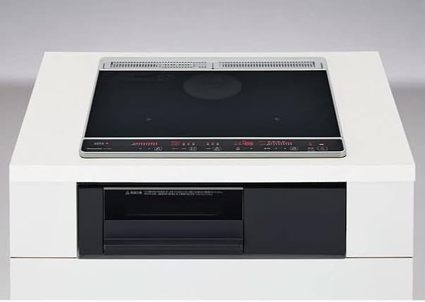パナソニック(Panasonic) ビルトインIHクッキングヒーター IH2口+ラジエント 幅60cm 鉄 ステンレス対応 KZ-L32AK ブラック/ブラック Lシリーズ - 1