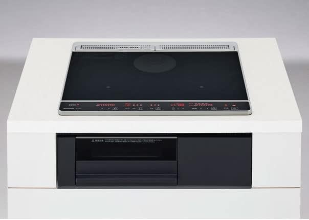 パナソニック(Panasonic) ビルトインIHクッキングヒーター IH2口+ラジエント 幅60cm 鉄 ステンレス対応 KZ-L32AK ブラック/ブラック Lシリーズ