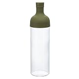 Hario Filter-In Bottle Wine Style Teapot, 750ml, Olive Green [並行輸入品]
