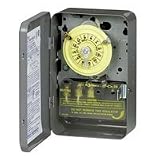 Intermatic t101bタイマースイッチ、125 V 24 hr. Mechanical SPST w / NEMA 1 separate Clockモーター&回路ターミナルby Interm