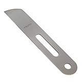 WUTA レザークラフトナイフ オブリーク革包丁 刃幅約35mm DIYクラフト レザークラフト工具