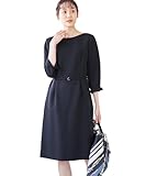 [ロペピクニック] ワンピース 2WAYストレッチ9分丈ワンピース レディース GDE13140 コンメイン