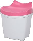 不二貿易 キッズ ストレージ スツール ピンク (お片付け 椅子) 30045