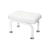 ＜ エトゥベラ ＞ MINI スクエアスチェア ホワイト [ フットスツール フットケアスツール フットケアイス フットイス ネイルスツール ペディキュアスツール ロースツール イス 椅子 チェア ]