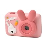 キッズカメラ キッズ ジュニア 子供 ファーストスマイルカメラセルフィ D32 フリー 03.ピンク