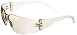 Gateway Safety 46MM20 StarLite MAG Safety Glasses, 2.0 Diopter Magnification, Clear In/Out Mirror Le