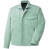 長袖ブルゾン 制電ソフトツイル アースグリーン Lサイズ ds-1260546