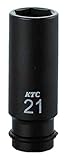 京都機械工具(KTC) インパクトレンチ ソケット BP4L10TP 対辺寸法:10×差込角:12.7×全長:75mm ディープ薄肉