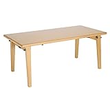 大和屋 フレジー キッズテーブル ブラウン F500 丈夫なつくりの業務用家具シリーズ