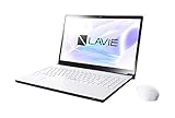 NEC 15.6型 ノートパソコン LAVIE Note NEXT NX850/LAシリーズ プラチナホワイトLAVIE 2018年 秋冬モデル［Core i7/メモリ 8GB/SSD 128GB＋HDD 1TB/Office H＆B 2016］ PC-NX850LAW