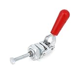 uxcell　固定治具 トグル クランプ ハンドオペ 20mm プランジャー ストローク プッシュ プルトグル クランプ 91Kg 200ポンド36202