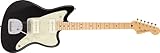 Fender エレキギター Made in Japan Hybrid II Jazzmaster®, Maple Fingerboard, Black