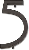 Atlas Homewares AVN5-O Modern Avalon 4.5-Inch No. 5 House Number, Oil Rubbed Bronze [並行輸入品]