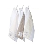 リトルジラフ げっぷタオル Mess with This Luxe バーピィ 3枚セット/BOX入り (ピンク/フラックス/クリーム) lg0077-03 新生児のゲップ出し時に汚れをカバー 【正規代