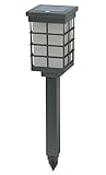 Brinkmann 822-1651-2 Modern Pagoda Solar Light Set Silver, 2-Pack [並行輸入品]