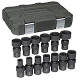 13 Pc. 1/2"" Drive Impact Universal Socket Set Sae [並行輸入品]