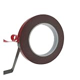 Onkemu 両面テープ 強力 車 10M 超強力 耐熱 アクリル 幅8mm*長さ10m*厚さ0.8mm 強力両面テープ 屋内屋外用 防水 DIY 車用テープ 多用途 厚手