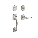 Baldwin FDWESXDECLTAR150 Reserve Full Dummy Handleset Westcliff x Decorative with Traditional Arch R