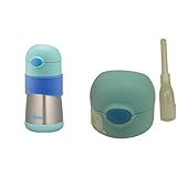 【セット買い】 サーモス 真空断熱ベビーストローマグ FFH-290ST ブルー(BL) 290ml + THERMOS FFH-STストローキャップユニット ブルー(BL)