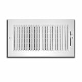 Truaire C102M 10X04(Duct Opening Measurements) 2-Way Supply 10-Inch by 4-Inch Sidewall or Ceiling Re