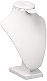SE JND1915W Necklace Bust Display - Small White 7.5in.x5.5in [並行輸入品]