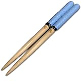 きら太鼓 Taikopro マイバチ イエローポプラ 万能型 精度向け ２か月保証 (水色)