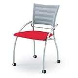 ITOKI（イトーキ） プリエ2チェア（背グレー） レッド