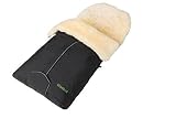 Fellhof Out & About Lambskin Footmuff 2015/16 (Black) by Fellhof