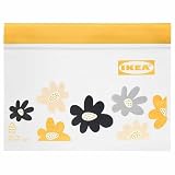 IKEA イケア フリーザーバッグ 模様入り イエロー 0.2L 60ピース m50608053 ISTAD イースタード