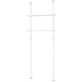 ドリームハンガー ランドリーラック ST-2001 伸縮式洗濯機棚 ポールハンガー ST-2001