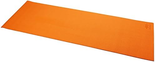 HOMETRY(ホームトライ) ヨガマット オレンジ 厚さ6mm 加圧トレーニングPCCS STATION監修 T007