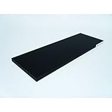 ウッディ カラーボード（MDF芯） 9×600×300mm 黒