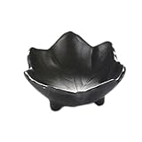 3 PCS和風メラミン茶碗蒸し醤油皿ディップボウルサイドディッシュプレートカナッペプレート黒-A24