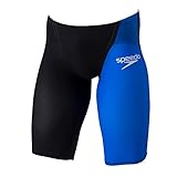 Speedo(スピード) 競泳水着 Fastskin ProIII Jammer ファストスキンプロ3ジャマー ボーイズ SCB62101F ブラック/ブルー 140