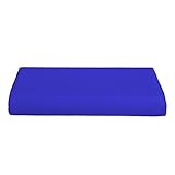Crib & Toddler Poly/Cotton Sheet - Color: Royal Blue - Fitted by Baby Doll