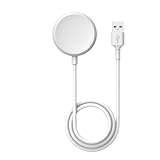 WAYetTO アップルウォッチ 充電器 充電ケーブル ワイヤレス充電器 人気 急速 充電 USB Type-A スマートウォッチ 高速 持ち運び 磁気 マグネット ケーブル
