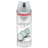 Valsparプレミアムエナメルエアゾールクリア仕上げスプレーペイント