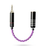 okcsc 変換ケーブル バランス接続ケーブル ジャック 変換 2.5mm 四極（オス）→ 4.4mm 五極（メス）8芯 10cm