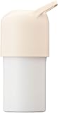 アトラス ペットボトルホルダー 水筒 保冷 ペットボトルクーラー 600ml 700ml 真空断熱 アイボリー 大容量 ハンドル 取っ手付き ボトルインボトル ABIB-LIV