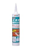 アサヒペン 充填材 目地用 樹脂モルタル 330ml S006 ホワイト コーキング ガンタイプ 目地補修 密着力 高耐久 ひび割れ補修 屋内外 タイル ブロック レンガ 日本製