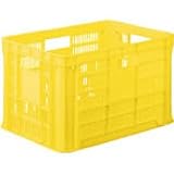 ヒシ SB型コンテナ(メッシュタイプ) 黄 SB-45