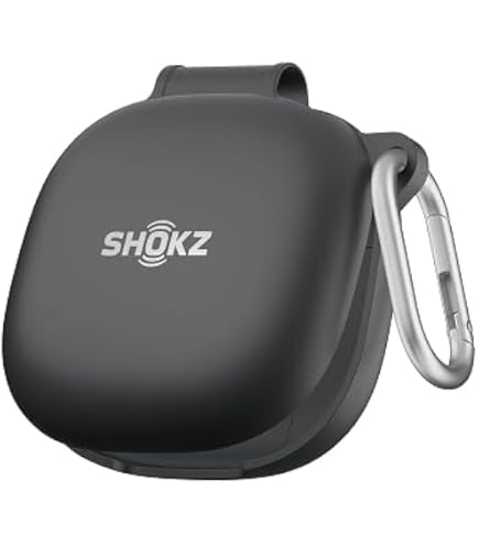 RLSOCO Hoes Voor Shokz OpenFit 2/OpenFit/OpenFit Air - Grijs Harde Case