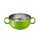Innobaby Din Smart Stainless Starter Bowl, Green, 11 Ounce by Innobaby LLC