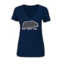 NCAAレディースpoised Play半袖VネックTシャツ XL